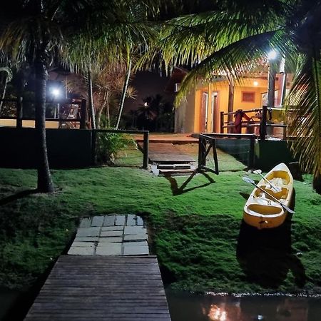 Villa Casa Amarela Beira Rio Guriri São Mateus Exterior foto
